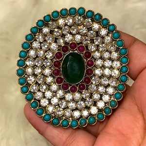 Beautiful Antique two finger adjustable ring